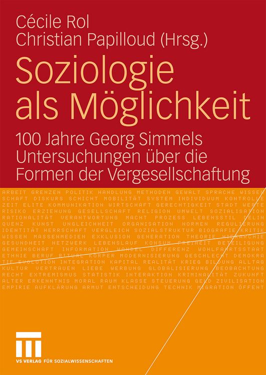 Produktbild: Soziologie als M&ouml;glichkeit