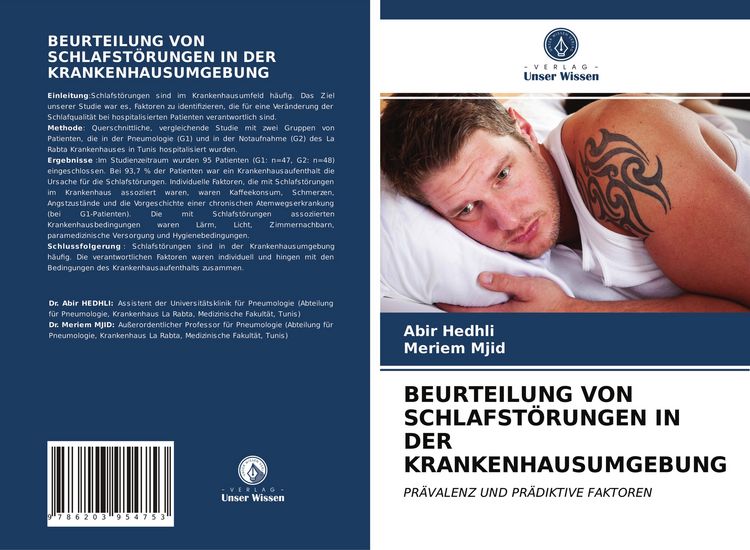 Produktbild: Beurteilung von Schlafst&ouml;rungen in der Krankenhausumgebung