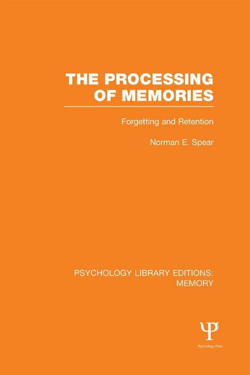 Produktbild: The Processing of Memories (PLE: Memory)
