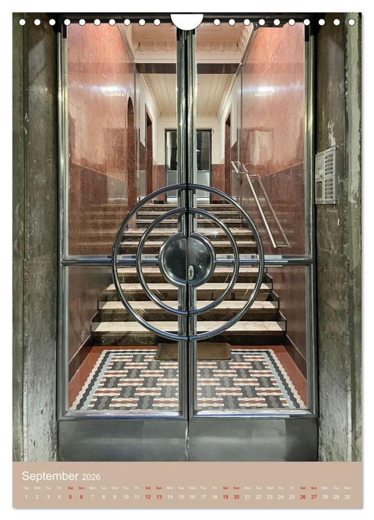 Produktbild: Doors of Belgrade (Wall Calendar 2026 DIN A4 portrait), CALVENDO 12 Month Wall Calendar