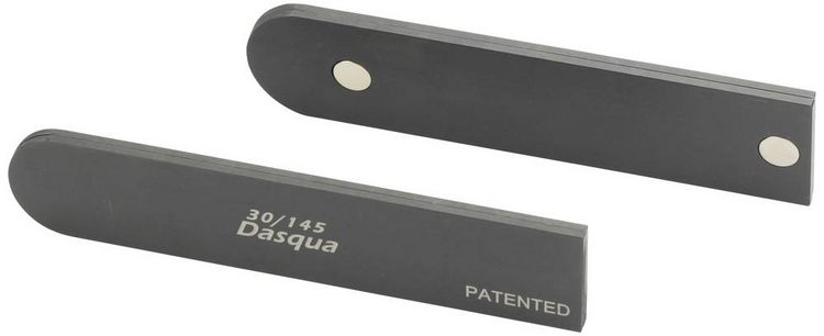 Produktbild: Dasqua 1801-0110-A Premium-Magnet-Parallel-Set mit Griff Produktabmessung, L&auml;nge: 125mm