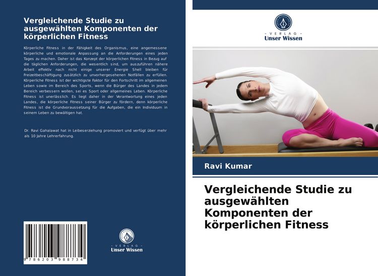 Produktbild: Vergleichende Studie zu ausgew&auml;hlten Komponenten der k&ouml;rperlichen Fitness