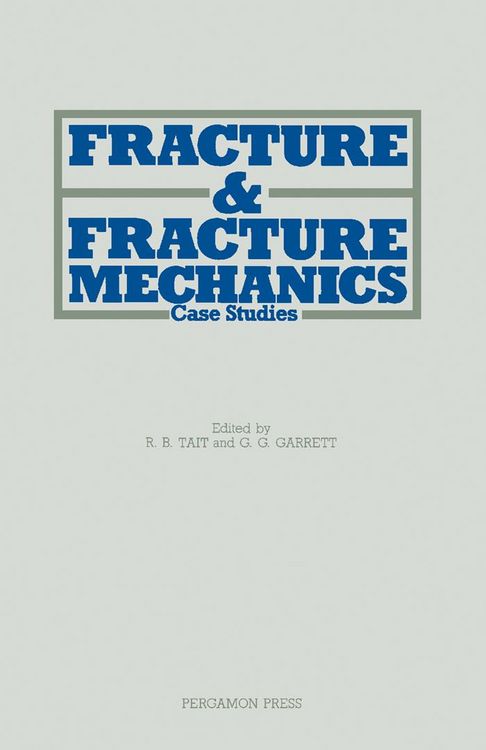 Produktbild: Fracture and Fracture Mechanics