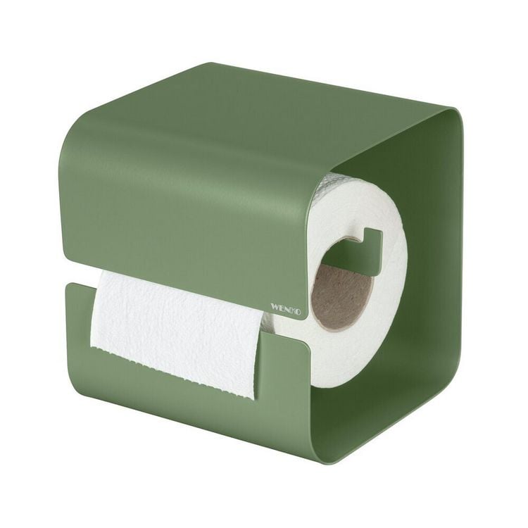 Produktbild: Turbo-Loc&reg; Toilettenpapierhalter Mod. Lizan Gr&uuml;n, Befestigen ohne Bohren