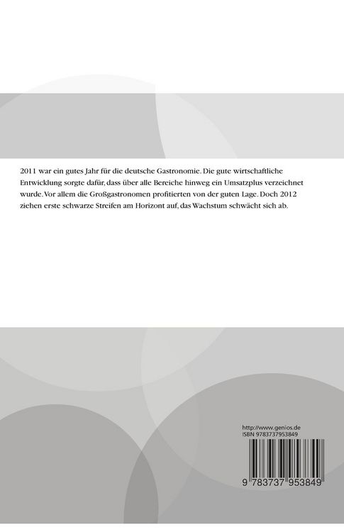 Produktbild: Gastronomie