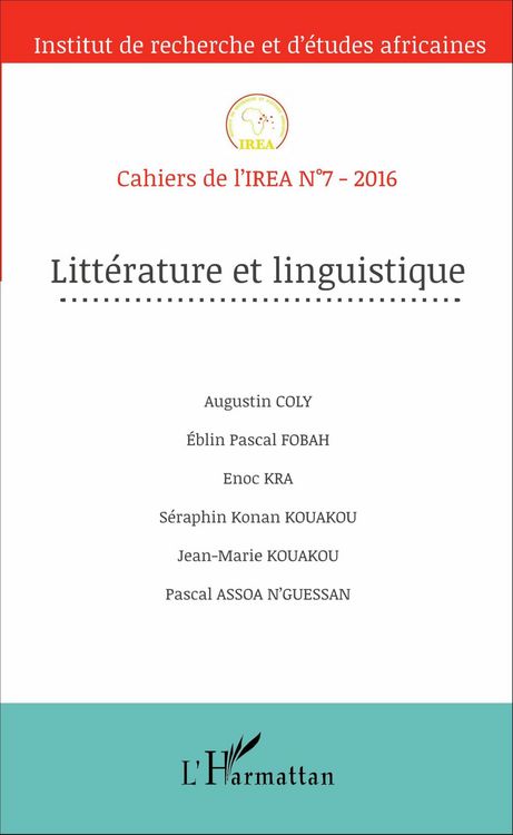Produktbild: Litt&eacute;rature et linguistique