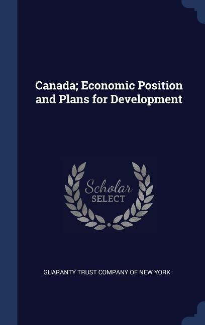 Produktbild: Canada Economic Position & Pla