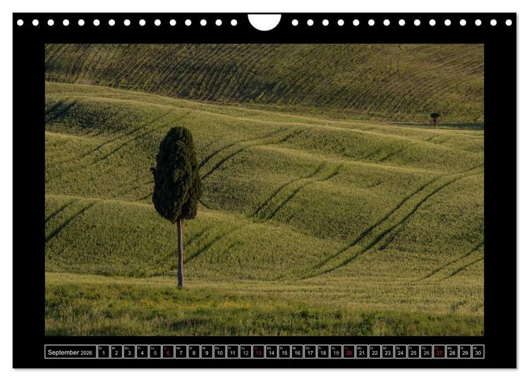 Produktbild: Toskana - Die Magie des Val d'Orcia (Wandkalender 2026 DIN A4 quer), CALVENDO Monatskalender