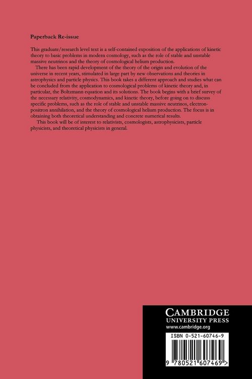 Produktbild: Kinetic Theory in the Expanding Universe