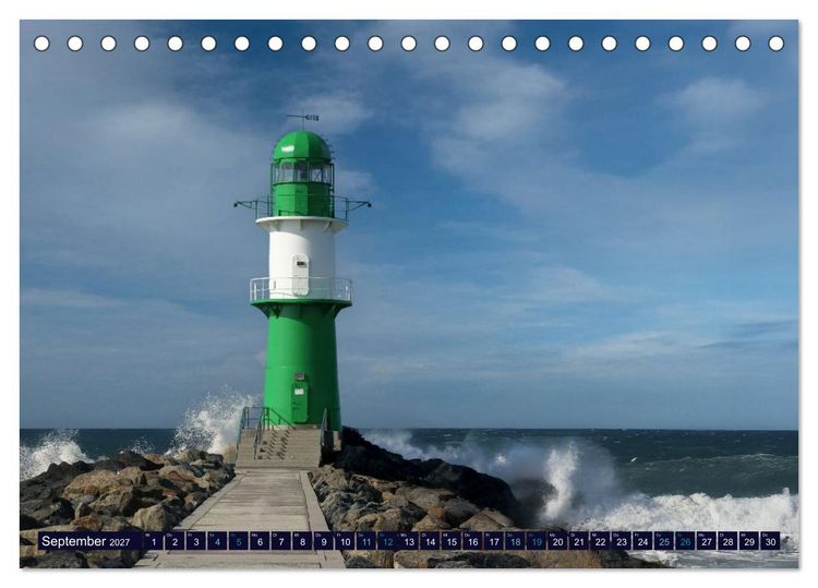 Produktbild: Ostseetr&auml;ume (Tischkalender 2027 DIN A5 quer), CALVENDO Monatskalender