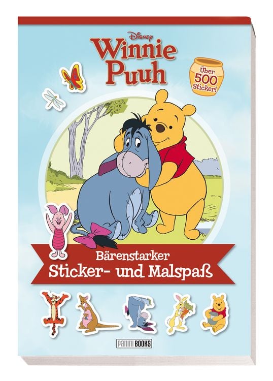 Produktbild: Disney Winnie Puuh: Bärenstarker Sticker- und Malspaß