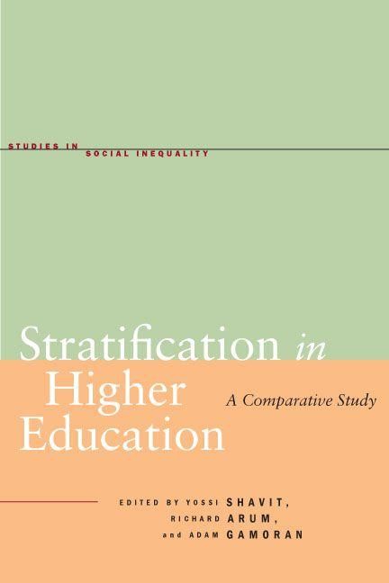 Produktbild: Stratification in Higher Education