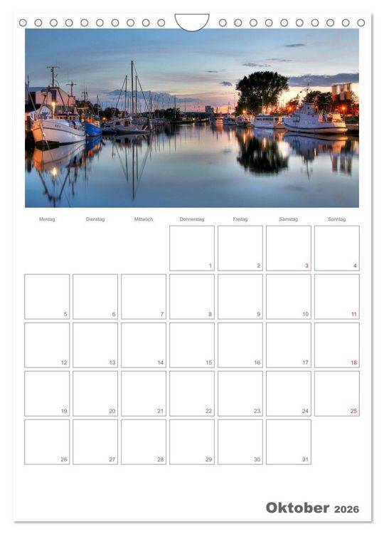 Produktbild: Timmendorfer Strand (Wandkalender 2026 DIN A4 hoch), CALVENDO Monatskalender