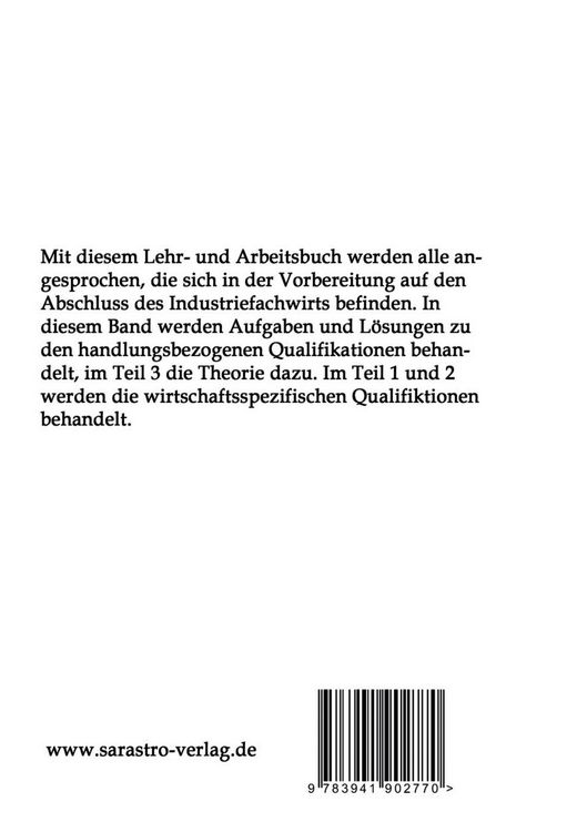 Produktbild: Industriefachwirt - Das pr&uuml;fungsrelevante Wissen