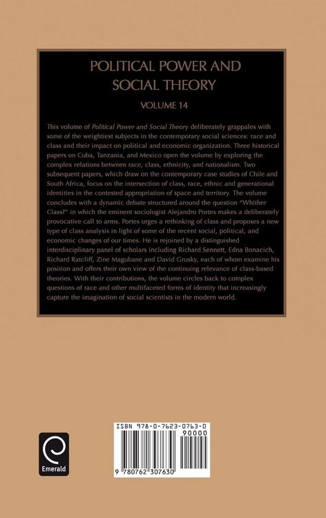 Produktbild: Political Power and Social Theory