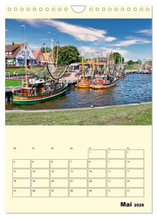 Produktbild: Meine geliebte Nordsee (Wandkalender 2026 DIN A4 hoch), CALVENDO Monatskalender