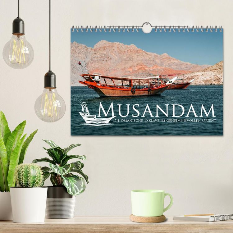 Produktbild: Musandam - Die omanische Exklave im geheimnisvollen Orient (Wandkalender 2026 DIN A4 quer), CALVENDO Monatskalender