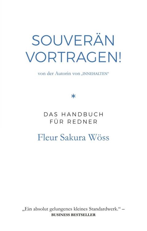 Produktbild: Souver&auml;n vortragen!