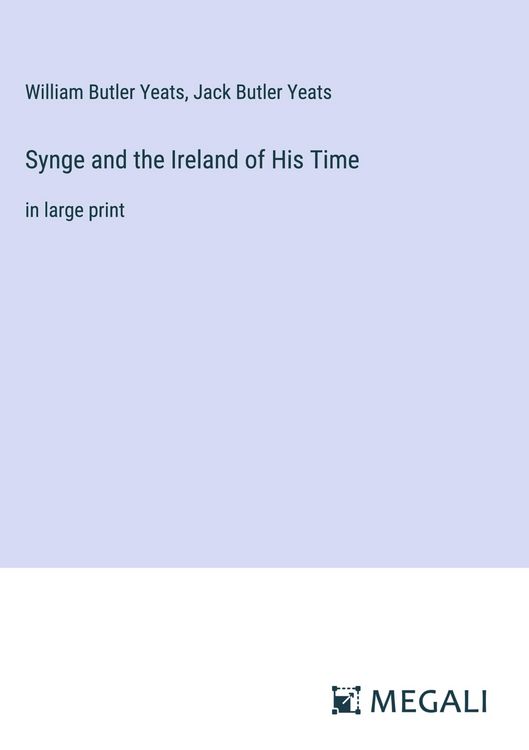 Produktbild: Synge and the Ireland of His Time