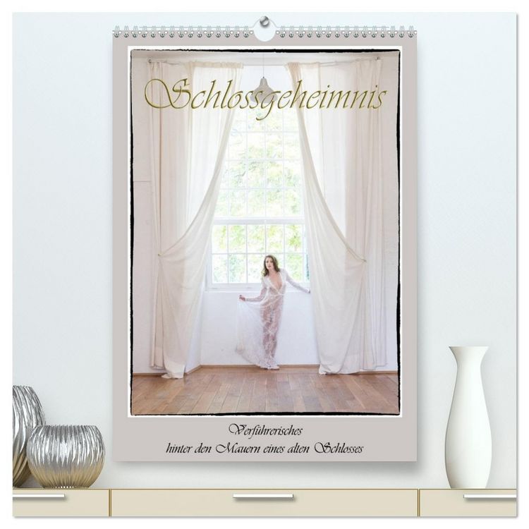 Produktbild: Schlossgeheimnis (hochwertiger Premium Wandkalender 2026 DIN A2 hoch), Kunstdruck in Hochglanz