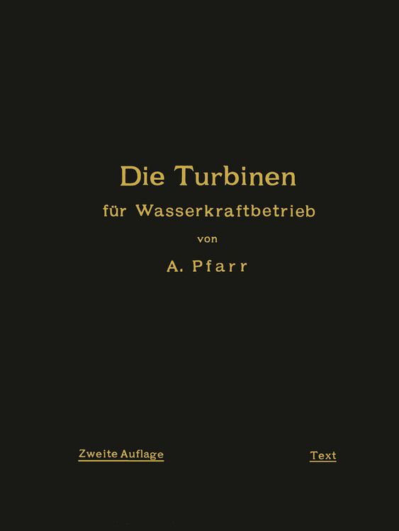 Produktbild: Die Turbinen f&uuml;r Wasserkraftbetrieb