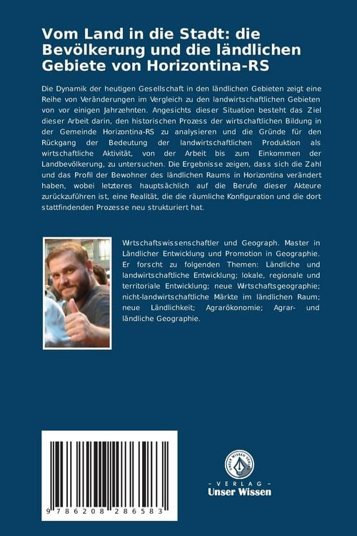 Produktbild: Vom Land in die Stadt: die Bev&ouml;lkerung und die l&auml;ndlichen Gebiete von Horizontina-RS