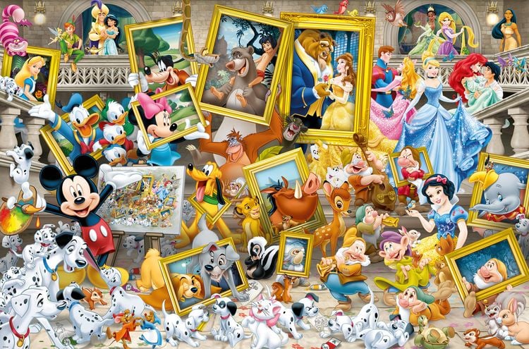 Produktbild: Puzzle Ravensburger Micky als K&uuml;nstler 5000 Teile