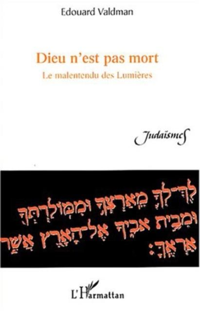 Produktbild: Dieu n'est pas mort