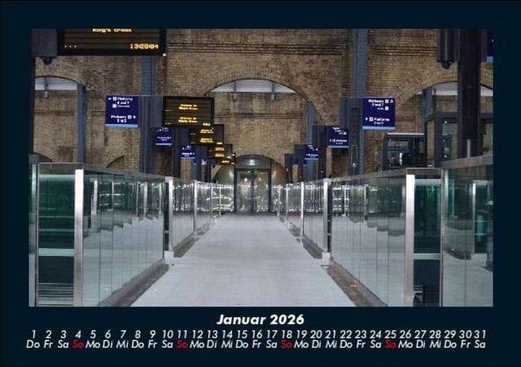 Produktbild: Londons sch&ouml;nste Seiten 2026 Fotokalender DIN A5