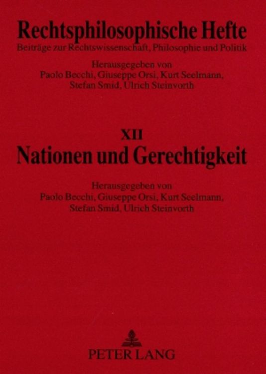 Produktbild: Nationen und Gerechtigkeit