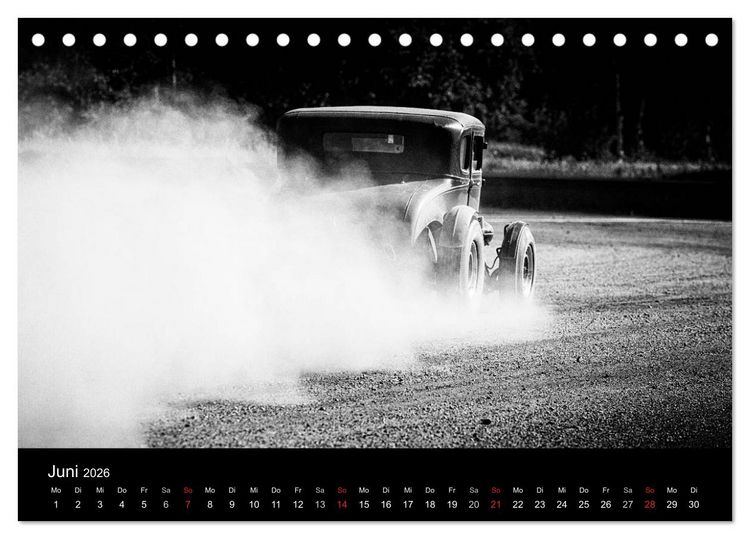 Produktbild: Hot Rods (Tischkalender 2026 DIN A5 quer), CALVENDO Monatskalender