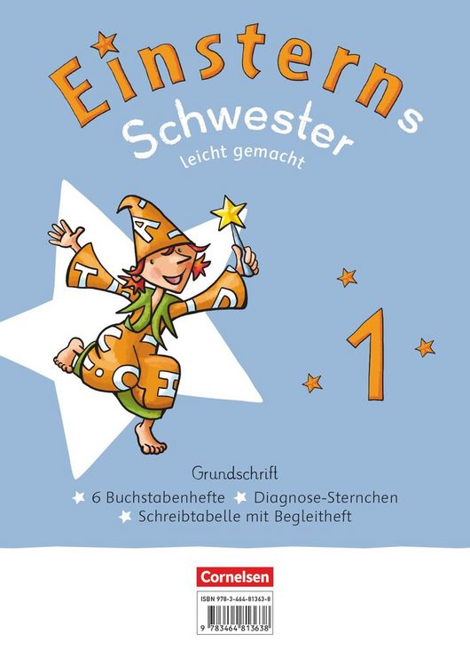 Produktbild: Einsterns Schwester - Erstlesen - Leicht gemacht 1. Schuljahr. Grundschrift: 6 Buchstabenhefte im Paket