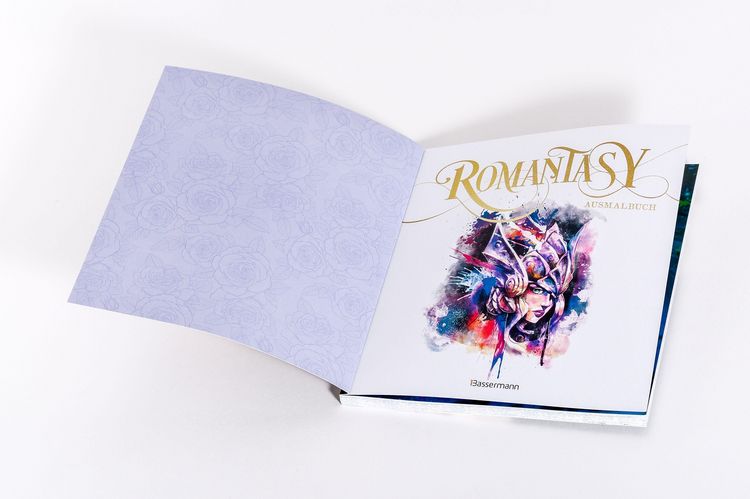 Produktbild: Romantasy Ausmalbuch. &Uuml;ber 100 fantastische & romantische Motive