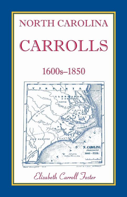 Produktbild: North Carolina Carrolls, 1600s-1850