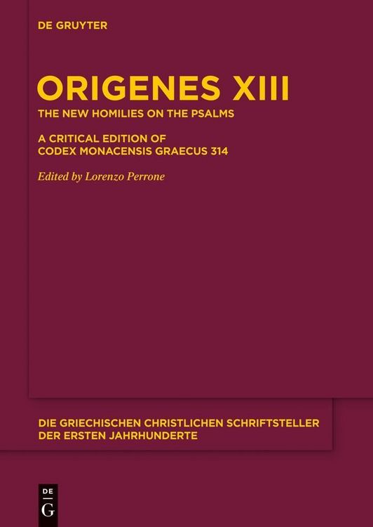 Produktbild: Die neuen Psalmenhomilien