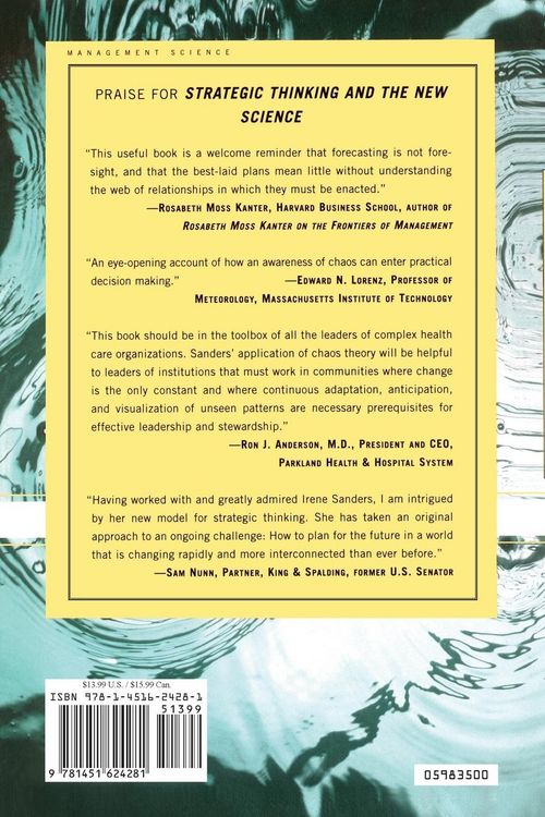 Produktbild: Strategic Thinking and the New Science