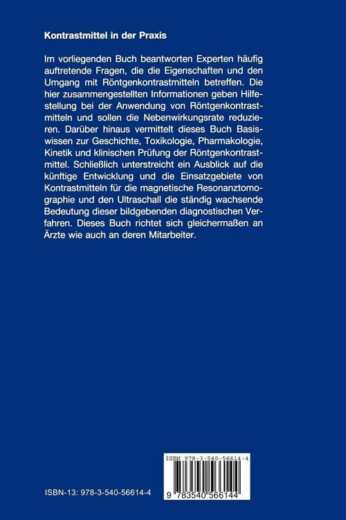Produktbild: Kontrastmittel in der Praxis