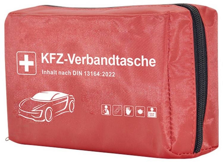 Produktbild: besTreat first aid kit Verbandtasche Bus, Wohnmobile, Pkw, SUV (L x B x H) 130 x 220 x 60 mm EN 14683 DIN 13164 1 St.