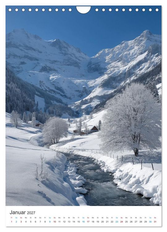 Produktbild: Berge im Wandel (Wandkalender 2027 DIN A4 hoch), CALVENDO Monatskalender