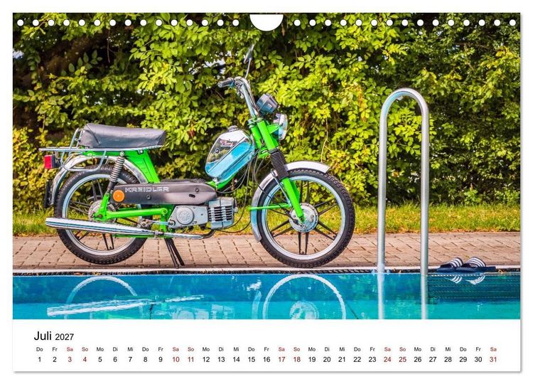 Produktbild: Kreidler-Kult (Wandkalender 2027 DIN A4 quer), CALVENDO Monatskalender