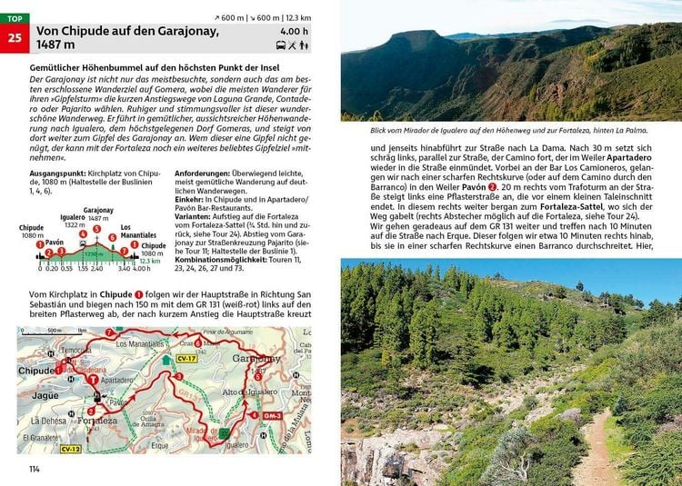 Produktbild: ROTHER Wanderf&uuml;hrer La Gomera. 73 Touren auf der wildesten Insel der Kanaren - die sch&ouml;nsten K&uuml;sten- und Bergwanderungen