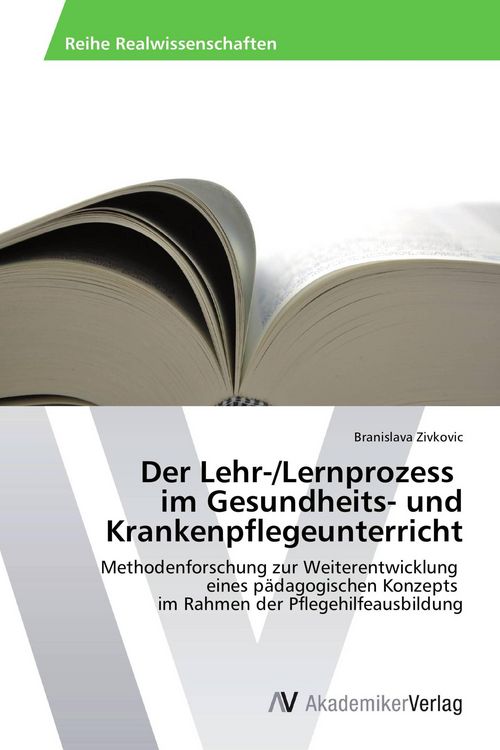 Produktbild: Der Lehr-/Lernprozess im Gesundheits- und Krankenpflegeunterricht