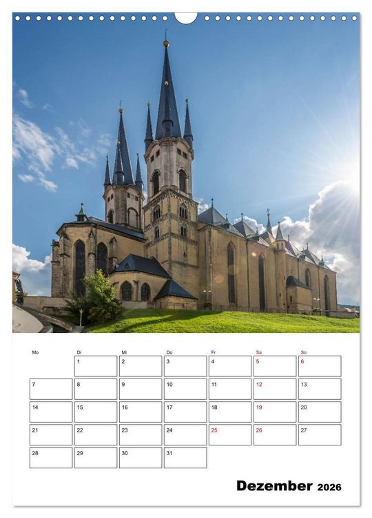 Produktbild: WESTB&Ouml;HMEN Terminplaner (Wandkalender 2026 DIN A3 hoch), CALVENDO Monatskalender