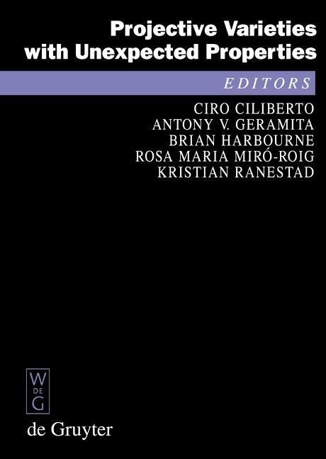 Produktbild: Projective Varieties with Unexpected Properties