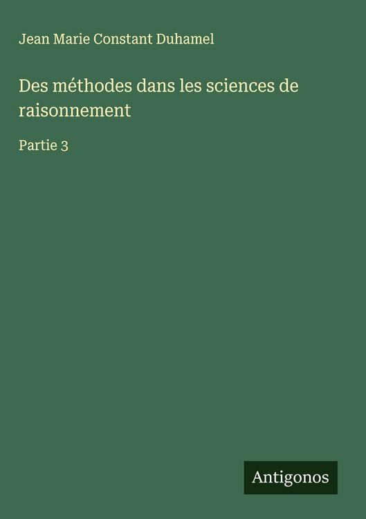 Produktbild: Des m&eacute;thodes dans les sciences de raisonnement