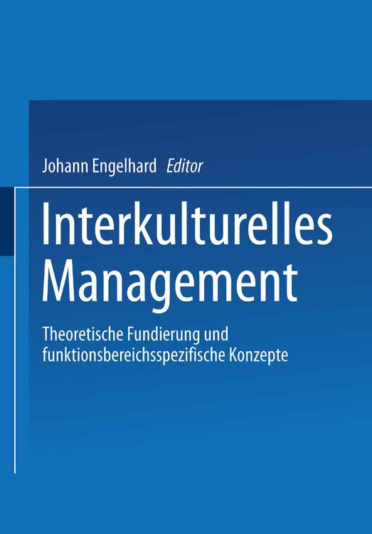 Produktbild: Interkulturelles Management