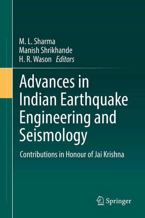 Produktbild: Advances in Indian Earthquake Engineering and Seismology