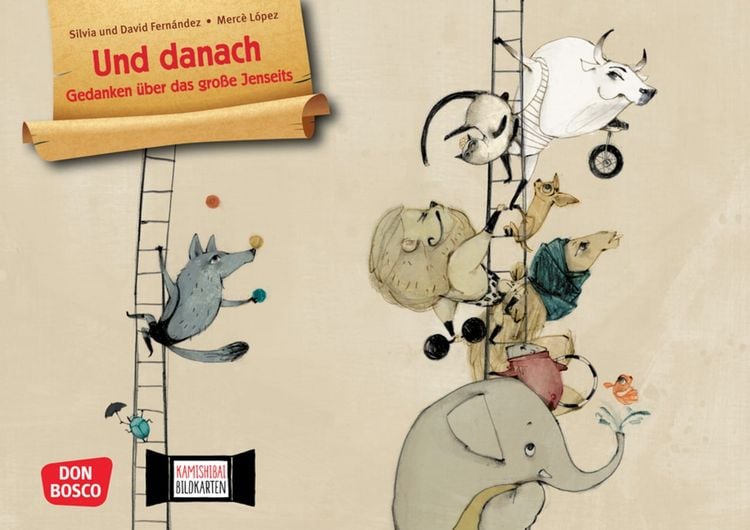 Produktbild: Und danach. Gedanken über das große Jenseits. Kamishibai Bildkartenset, m. 1 Beilage