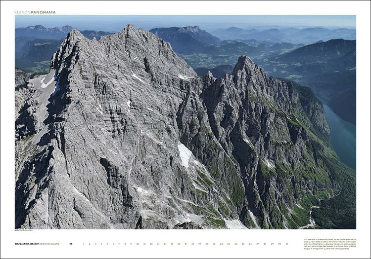 Produktbild: Die Alpen aus der Luft - Kalender immerw&auml;hrend