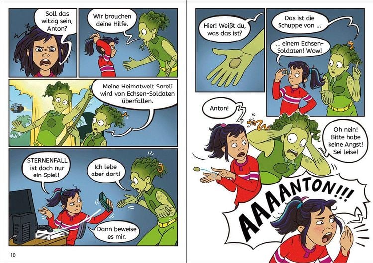 Produktbild: Lesel&ouml;wen Comics 2. Klasse - Auf geheimer Game-Mission
